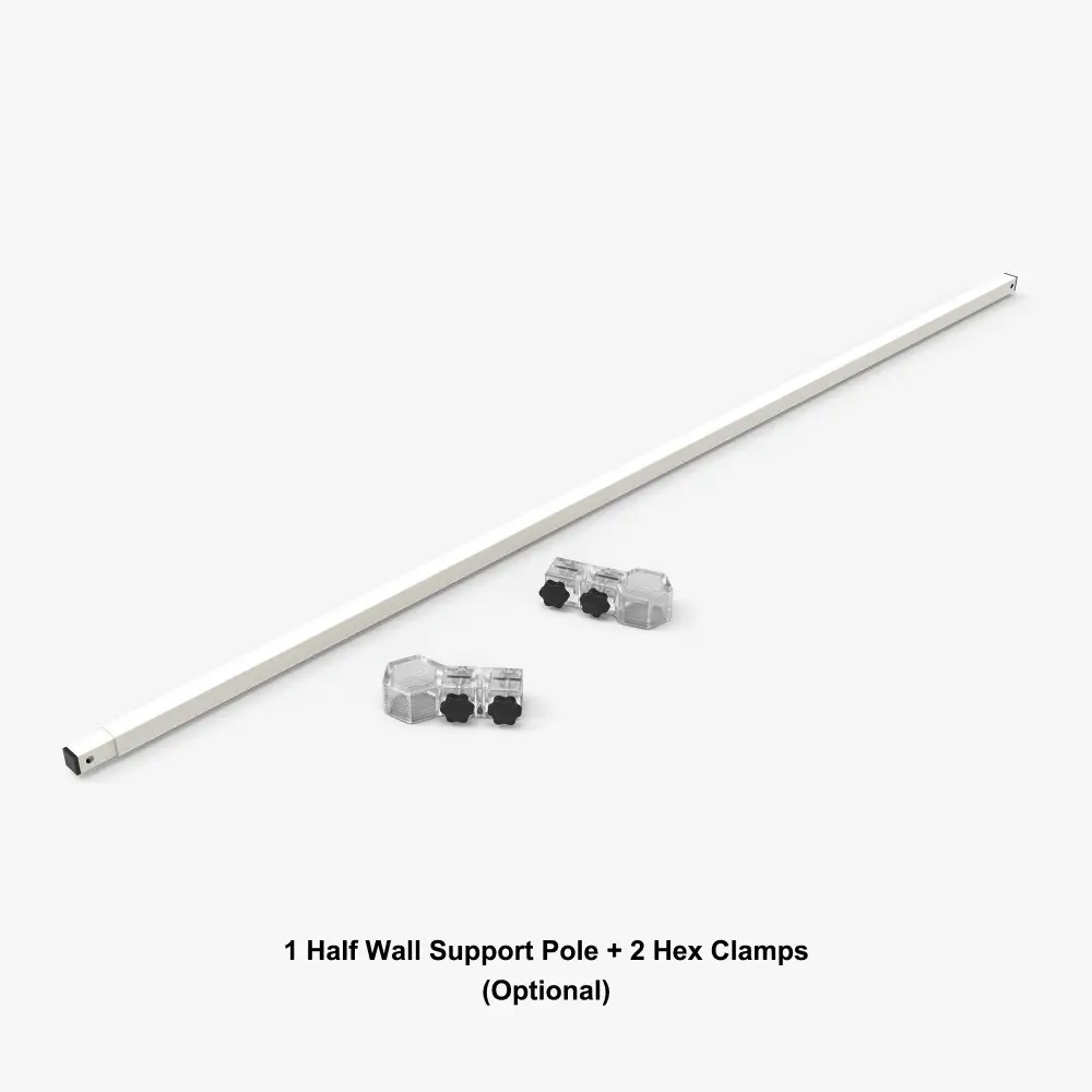 10'x15' Event Tent Half Wall - Image 2