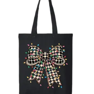 Christmas Bow Tote